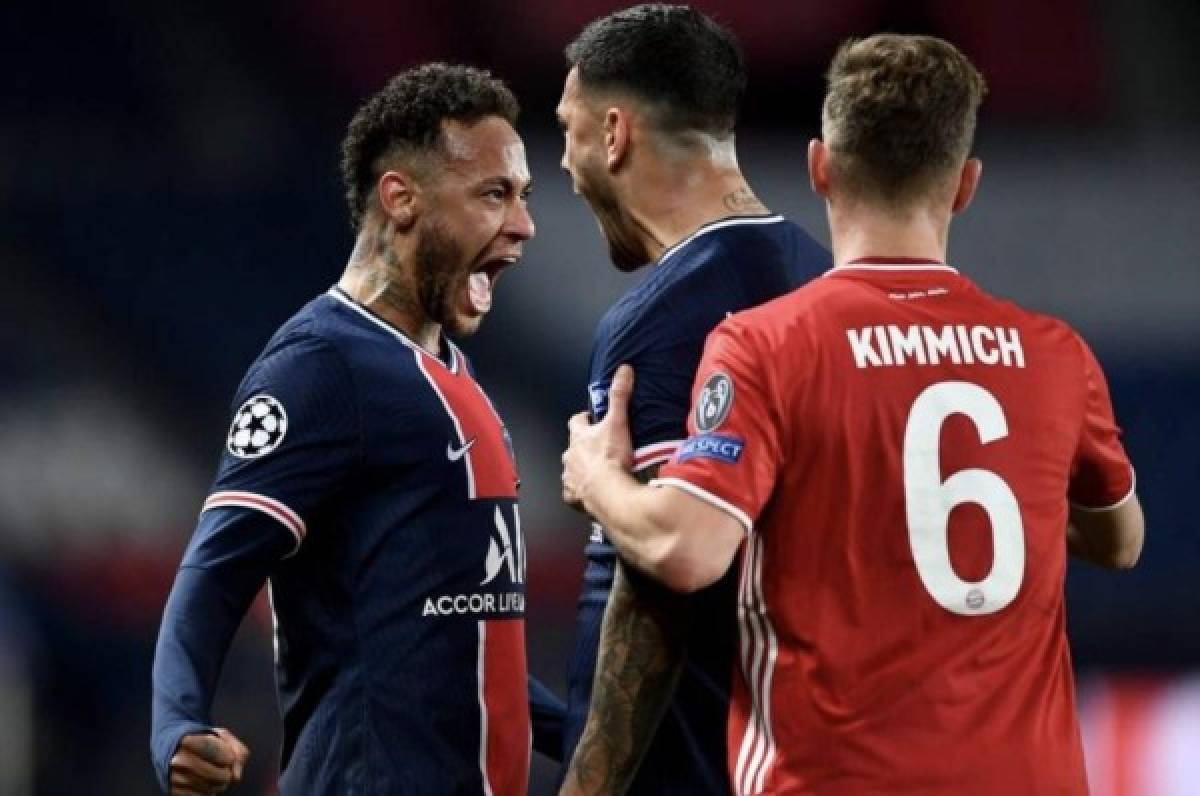 Lo celebró en su propia cara: El tremendo dardo de Neymar a un crack del Bayern Munich