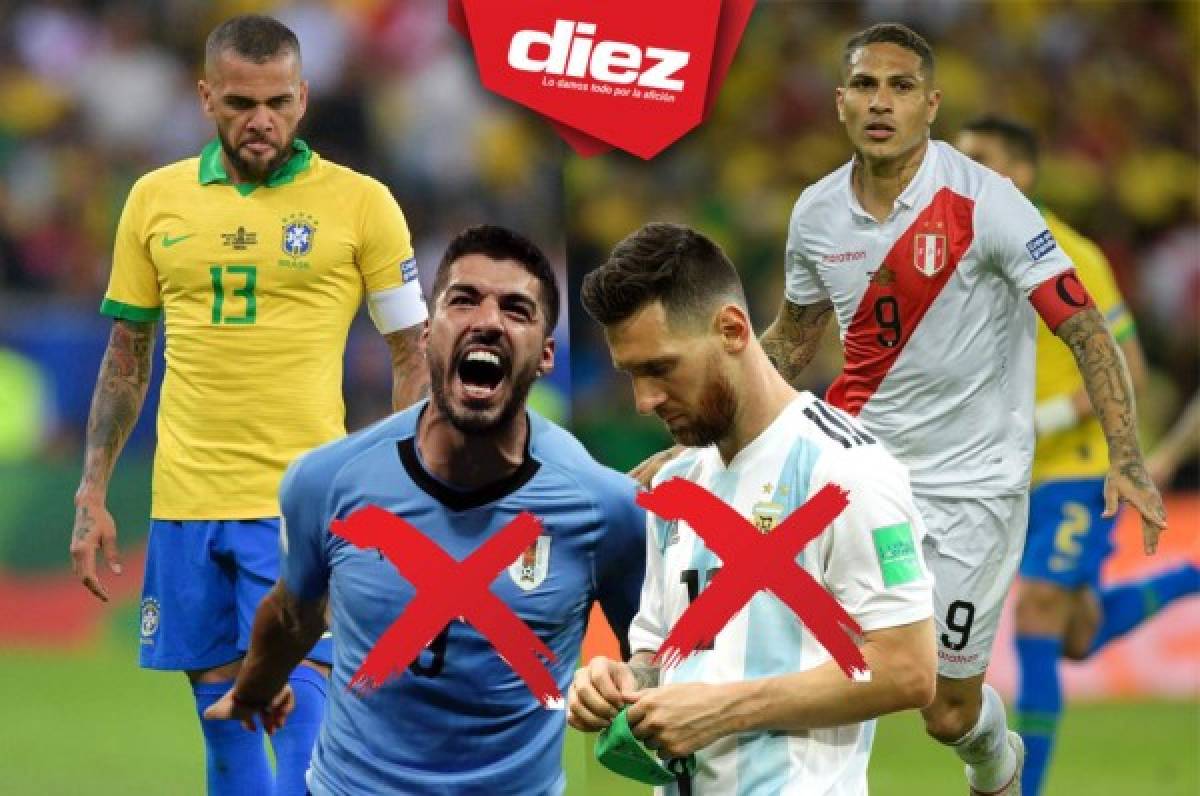 ¡Sin Messi! El 11 ideal que dejó la Copa América 2019 que se adjudicó la Selección de Brasil