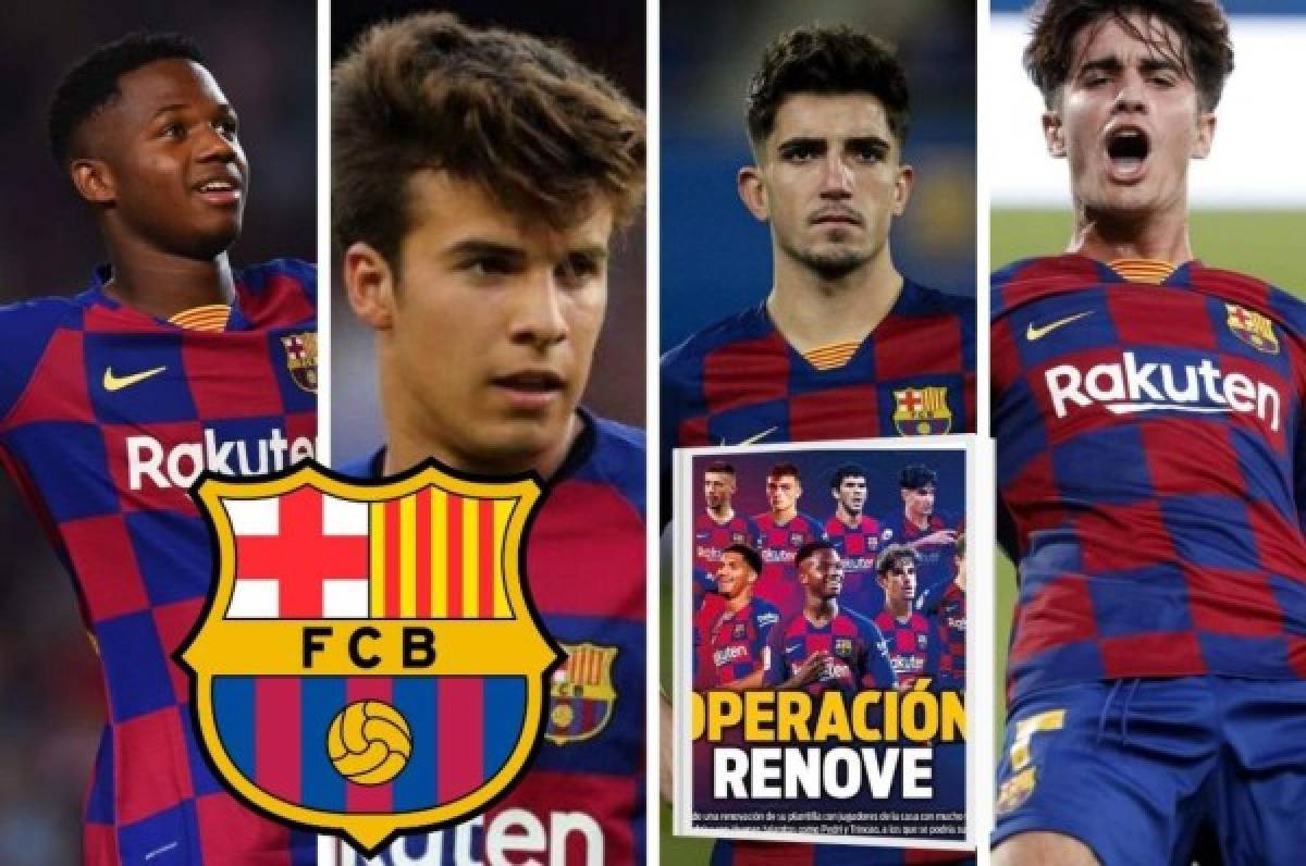 Con un promedio de edad de 19,7 años: Así será el nuevo Barcelona en la temporada 2020-21