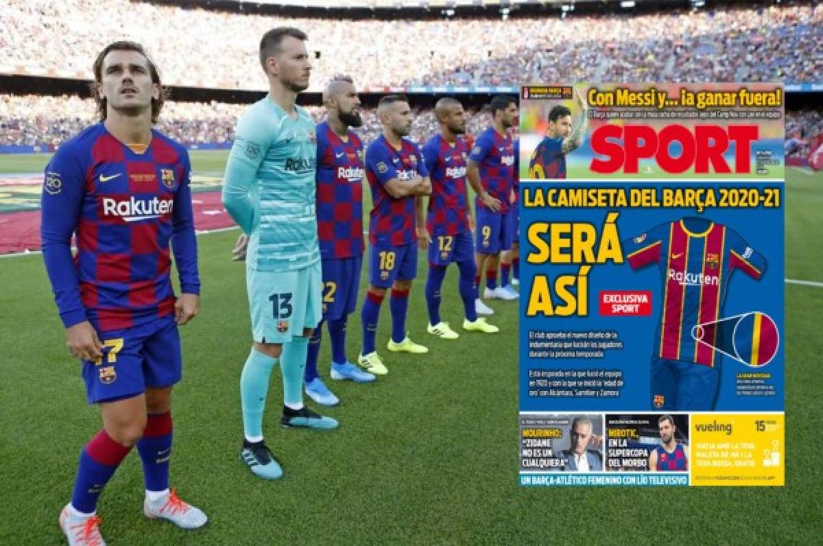 Lo confirman: Así será la camiseta del FC Barcelona en la temporada 2020-21