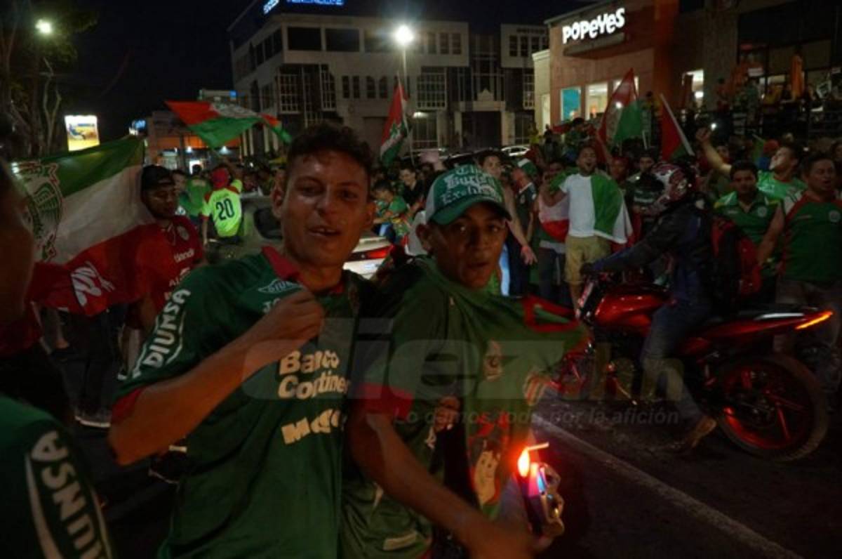 EN FOTOS: ¡Éxtasis en San Pedro Sula por el título del Marathón!
