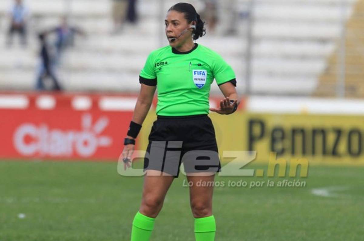 Melissa Pastrana pitará el partido de ida de gran final entre Motagua-Olimpia