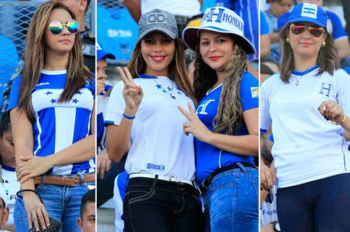 FOTOS: La belleza de Honduras no dejó sola a la Selección Nacional