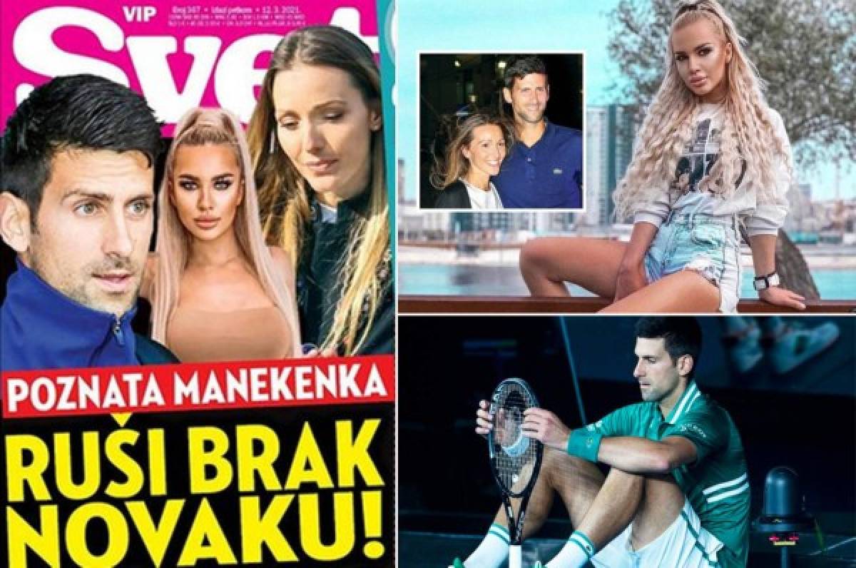 Escándalo: una modelo destapa cómo le ofrecieron destrozar la carrera y el matrimonio a Novak Djokovic