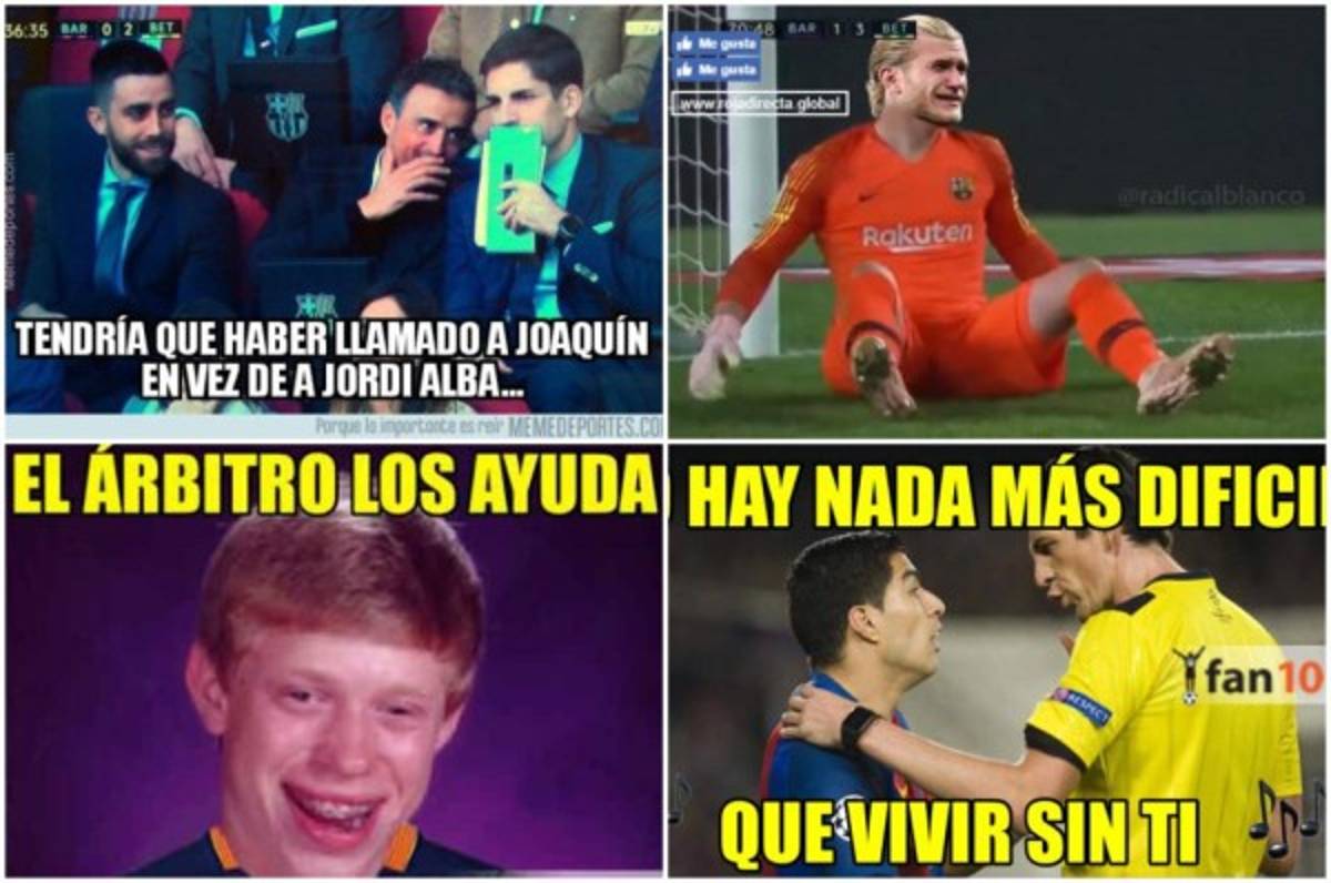 Los memes no perdonan al Barcelona tras perder contra el Betis