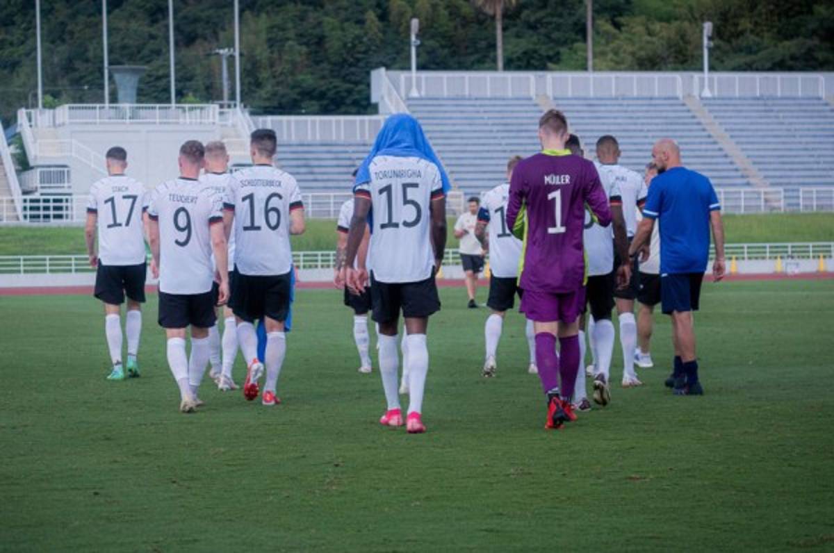 Selección alemana se pronuncia sobre los supuestos insultos racistas que recibieron de Honduras