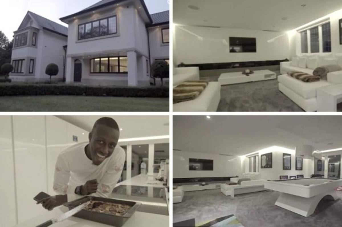 Con cancha de fútbol en el interior: La increíble mansión de Mendy, el crack del Manchester City