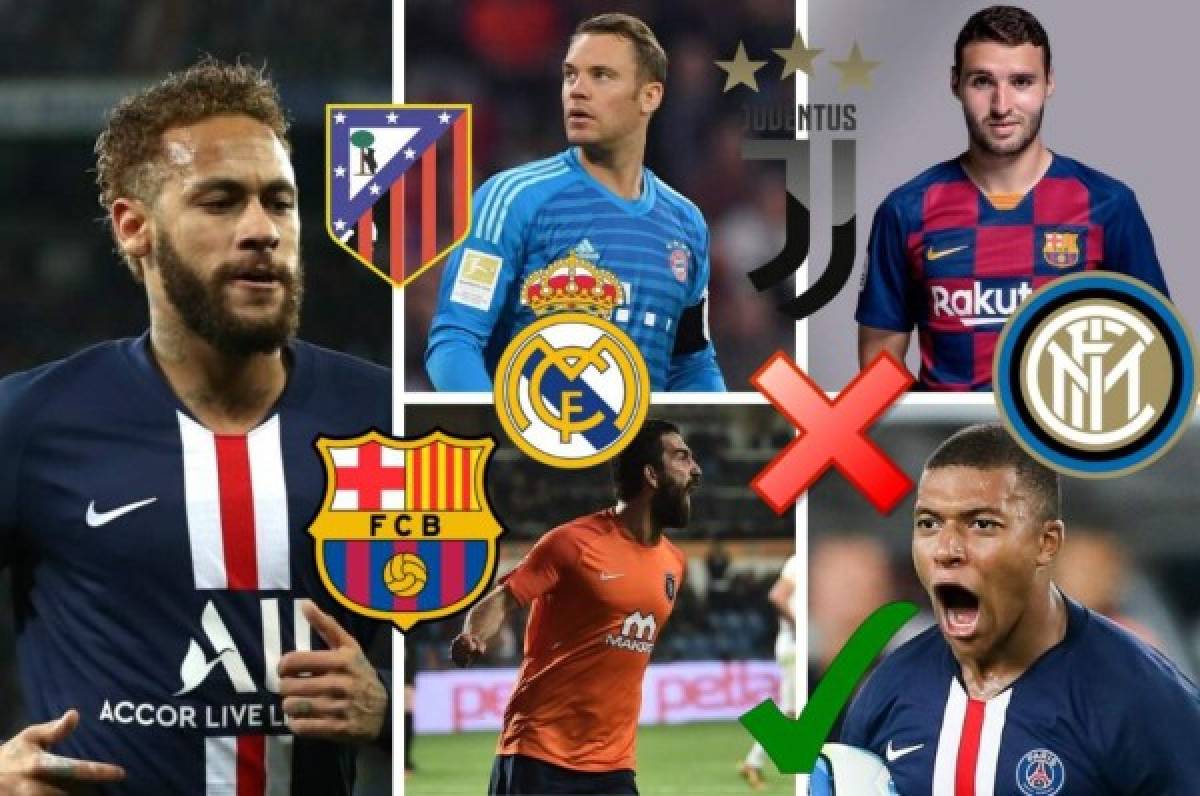 Mercado de fichajes: Barcelona elige un lateral, la 'bomba' de Neuer y Neymar define su futuro