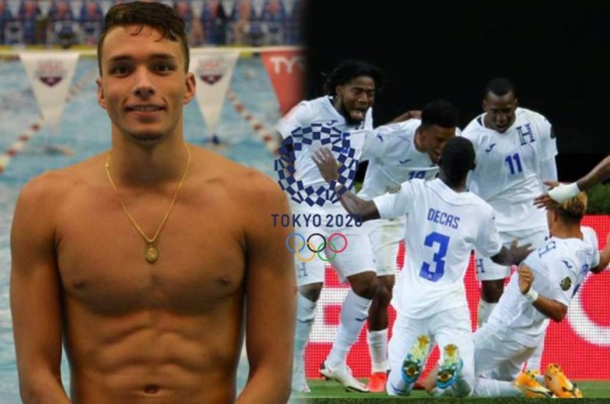 Nadador Julio Horrego será el abanderado de Honduras en la ceremonia de Tokio 2021; Selección Sub-23 no asistiría