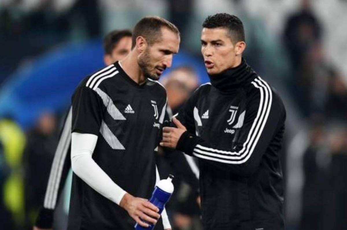 Giorgio Chiellini, capitán de la Juventus, y su revelación sobre Cristiano Ronaldo