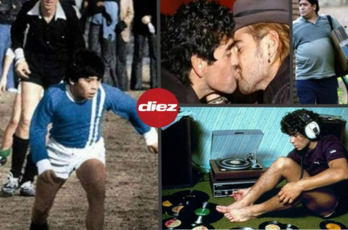 ¡Históricas! Las 25 fotos inéditas que quizá nunca viste de Diego Maradona