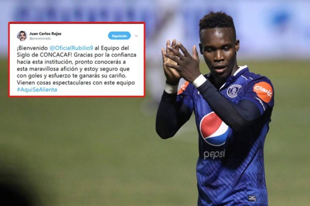 El emotivo mensaje de bienvenida de presidente del Saprissa para Rubilio Castillo