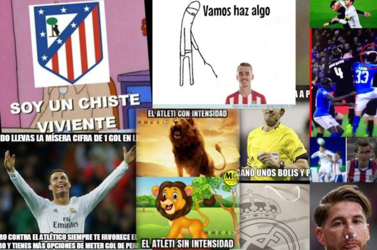 ¡Atlético, Cristiano y Real Madrid son cruelmente atacados con los memes!