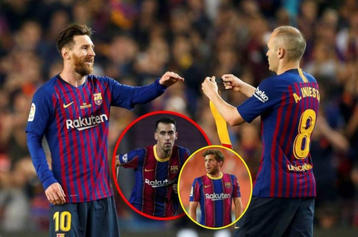 ¿Quién reemplazará a Messi? Estos son los cuatro capitanes del Barcelona para la temporada 2021/22