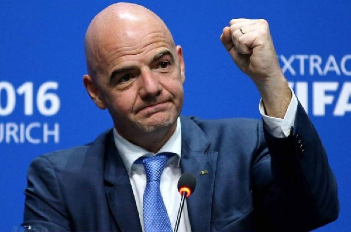 Gianni Infantino se pronuncia y lanza petición a los clubes europeos que no quieren ceder futbolistas