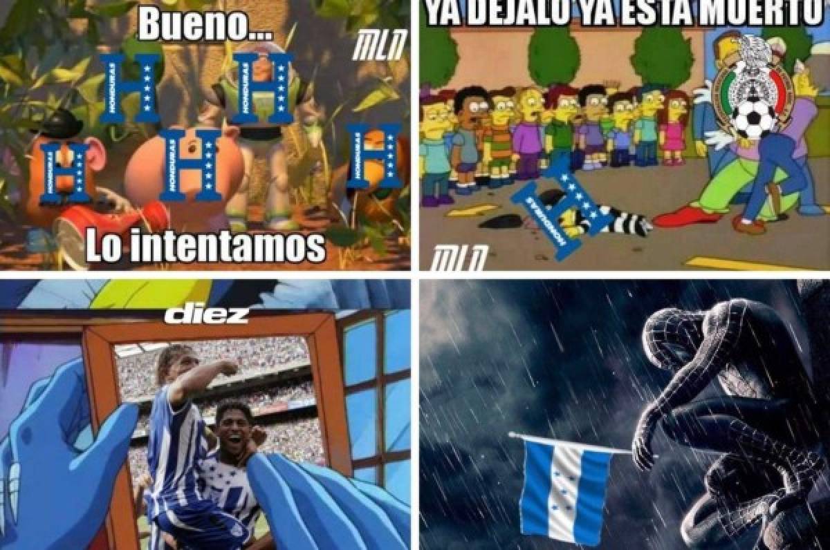 La Selección de Honduras fue goleado por México en la Copa Oro y los memes no lo perdonan