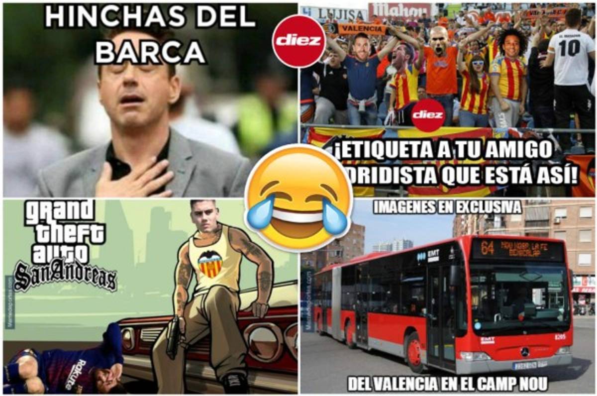 ¡Se acuerdan del Madrid! Los divertidos memes del triunfo del Barcelona sobre el Valencia
