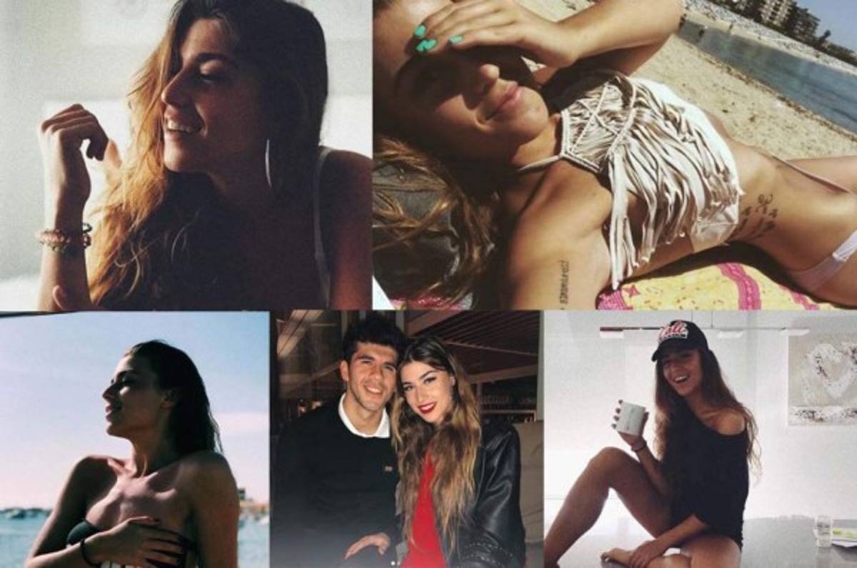 La youtuber e infartante novia del jugador del FC Barcelona, Carles Aleñá