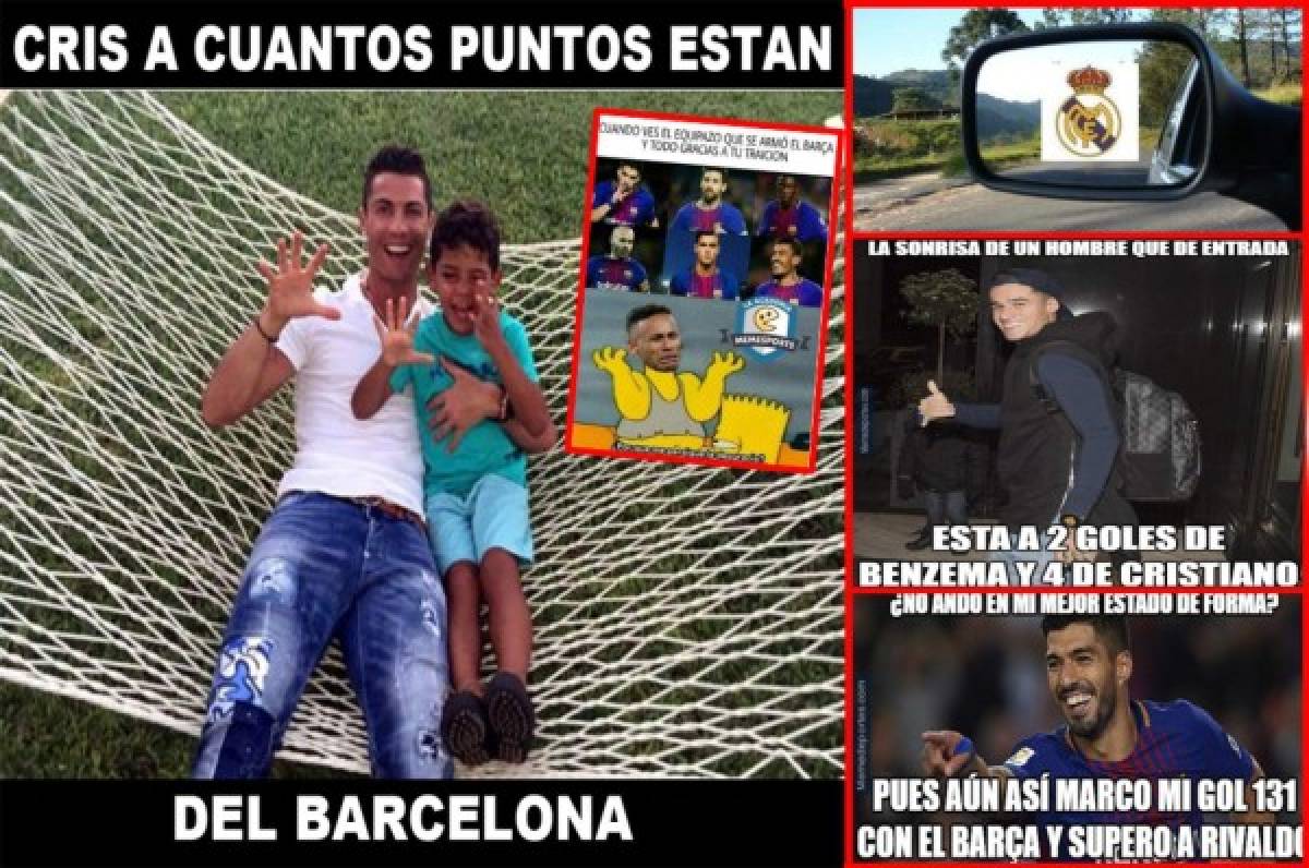 ¡No perdonan! Barcelona le gana a Levante y los memes atizan contra Cristiano Ronaldo