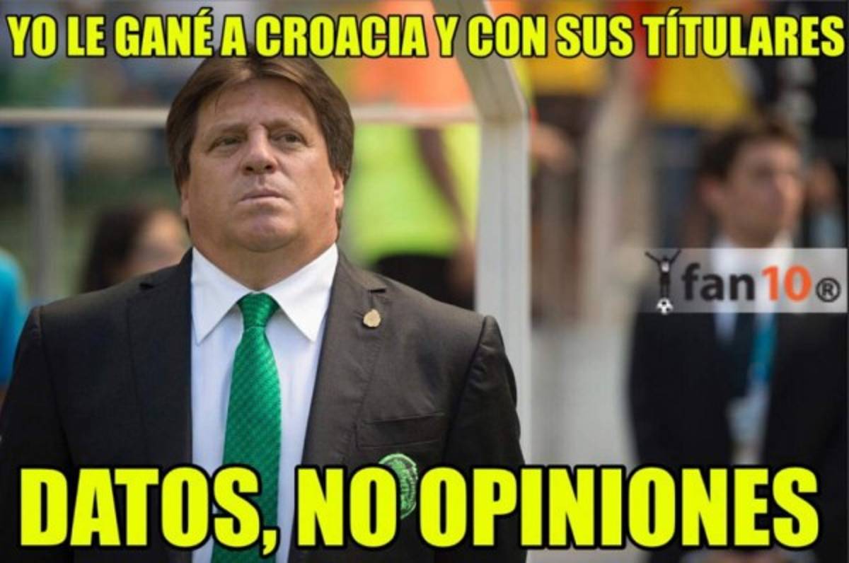 Chicharito y Ochoa protagonizan memes de la derrota de México ante Croacia