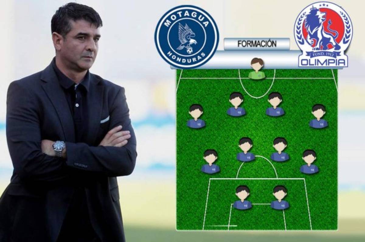 ¡Una baja! El posible 11 de Motagua para pegar primero en la final del Clausura