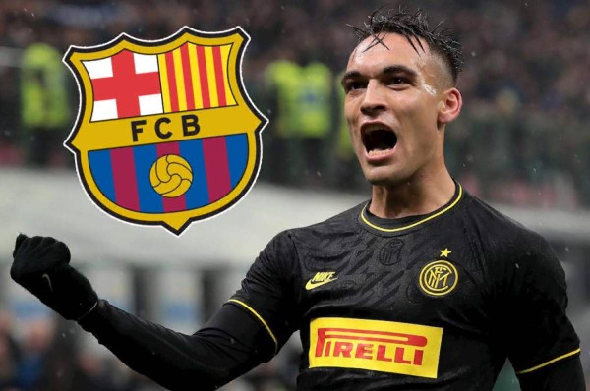 Lautaro Martínez sobre los rumores con Barcelona: ''Defiendo la camiseta del Inter, estoy feliz''