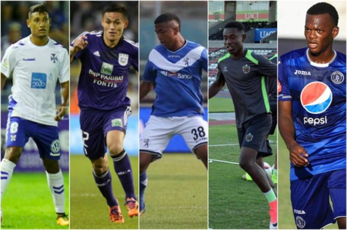 Legionarios hondureños que podrían cambiar de equipo