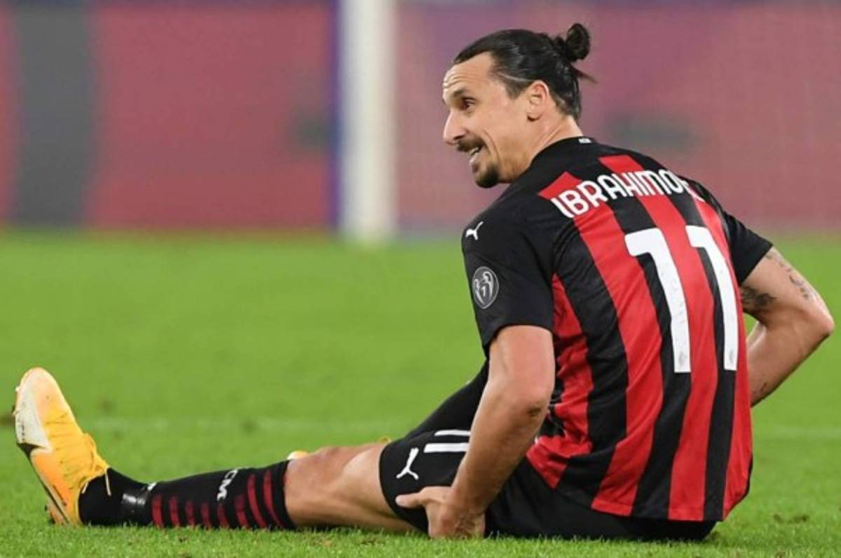 El calvario de Ibrahimovic: Solo ha jugado 30 minutos y vuelve a ser baja con Milan a sus casi 40 años