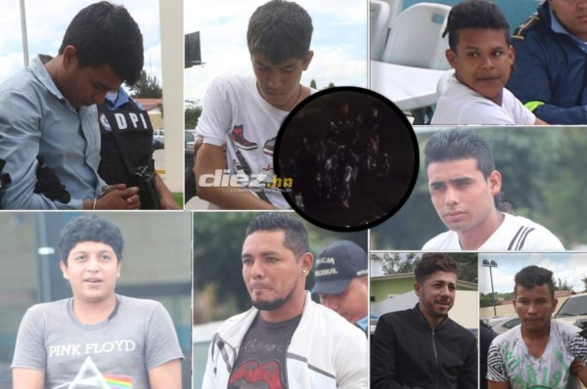 Fotos: Los detenidos por estar supuestamente involucrados en la tragedia del Nacional