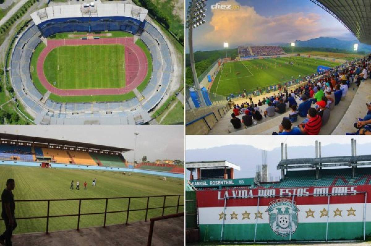 Liga Nacional revela del uno al nueve cuáles son los mejores estadios de Honduras