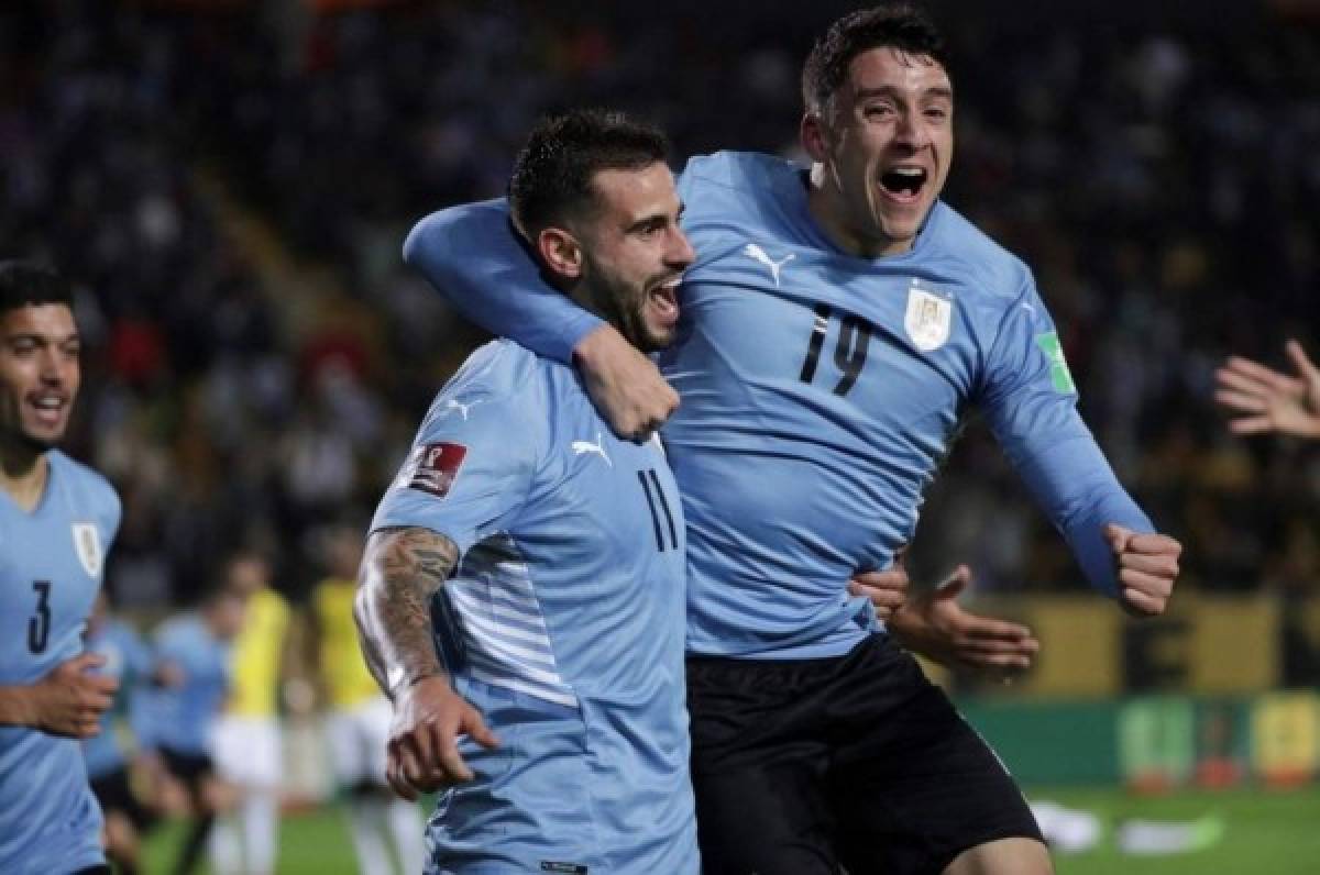 Victoria agónica de Uruguay ante Ecuador y le arrebata el tercer lugar en la eliminatoria