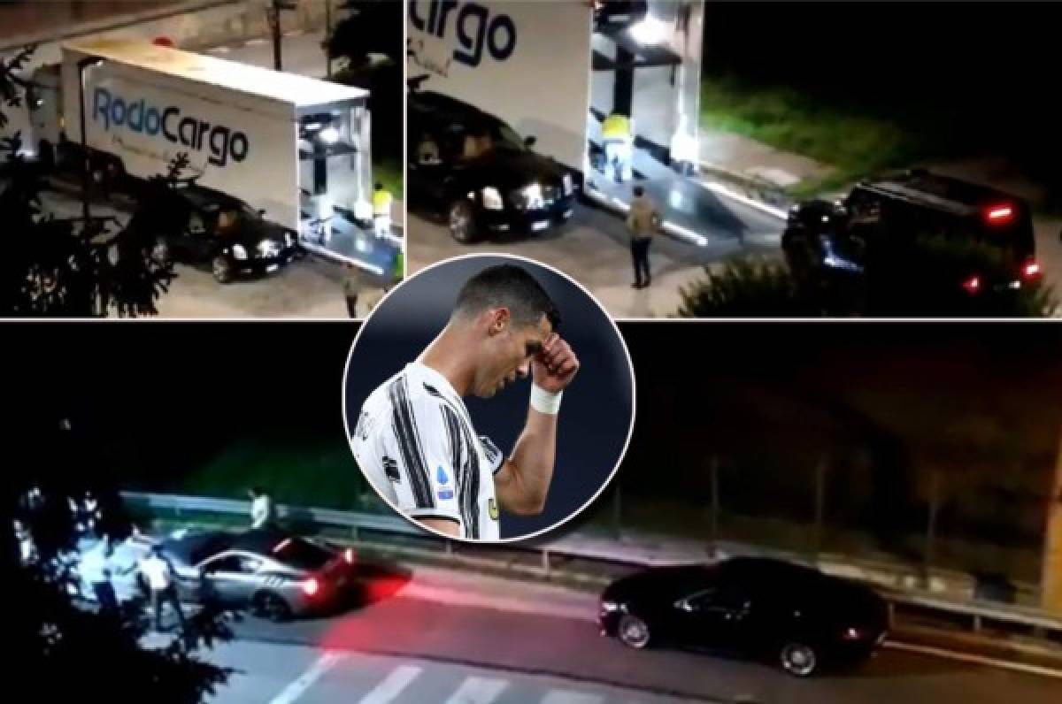¿Adiós a la Juventus? Cristiano Ronaldo se lleva su tremenda flota de autos de Turín a media noche