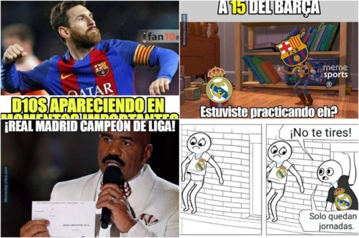 Messi, Real Madrid y los memes del Barcelona bicampeón de España