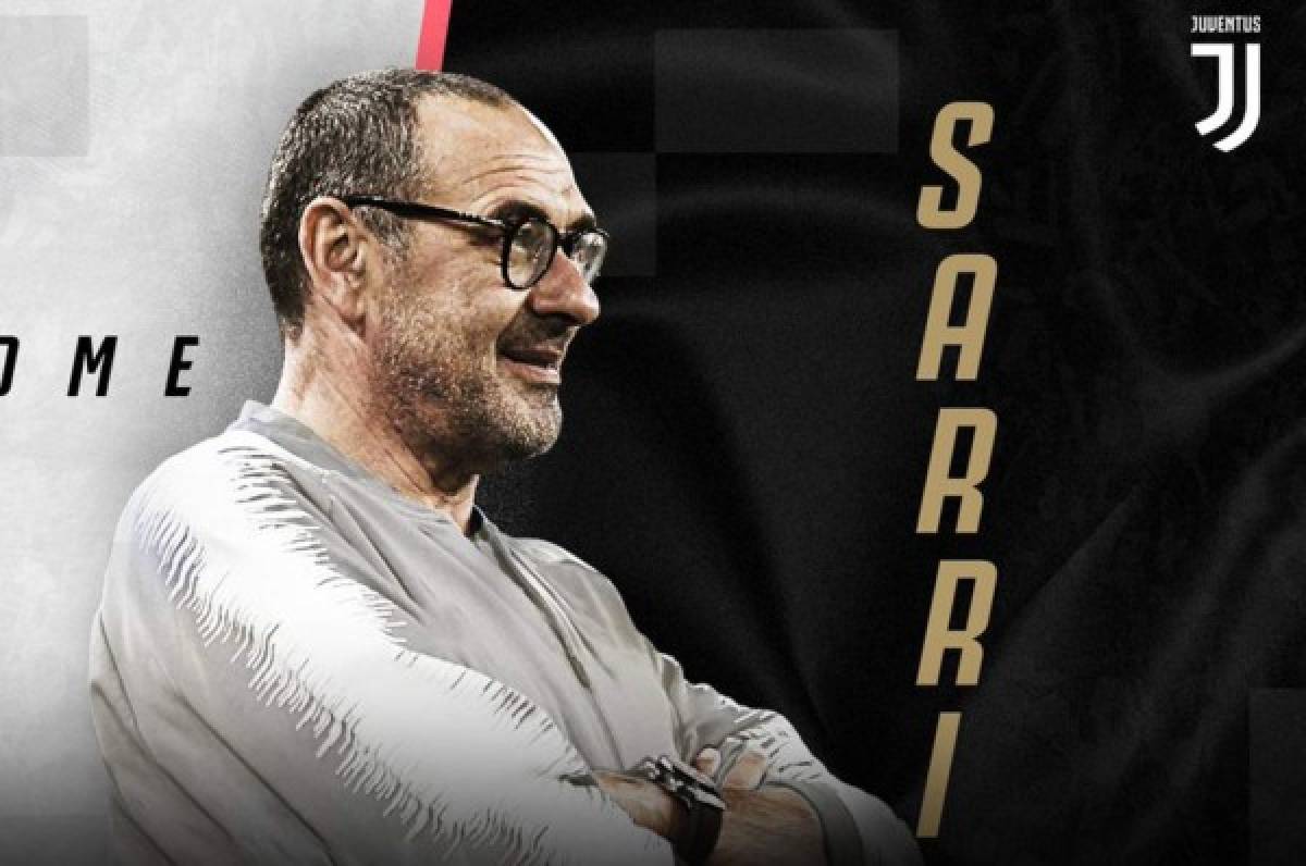 Oficial: Juventus anuncia la contratación del técnico Maurizio Sarri