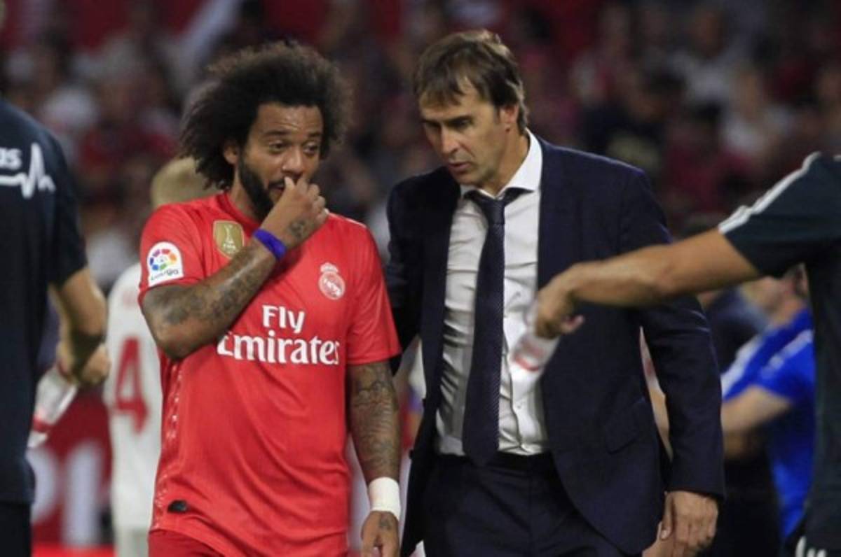 Marcelo sufre lesión muscular y es baja ante Atlético de Madrid