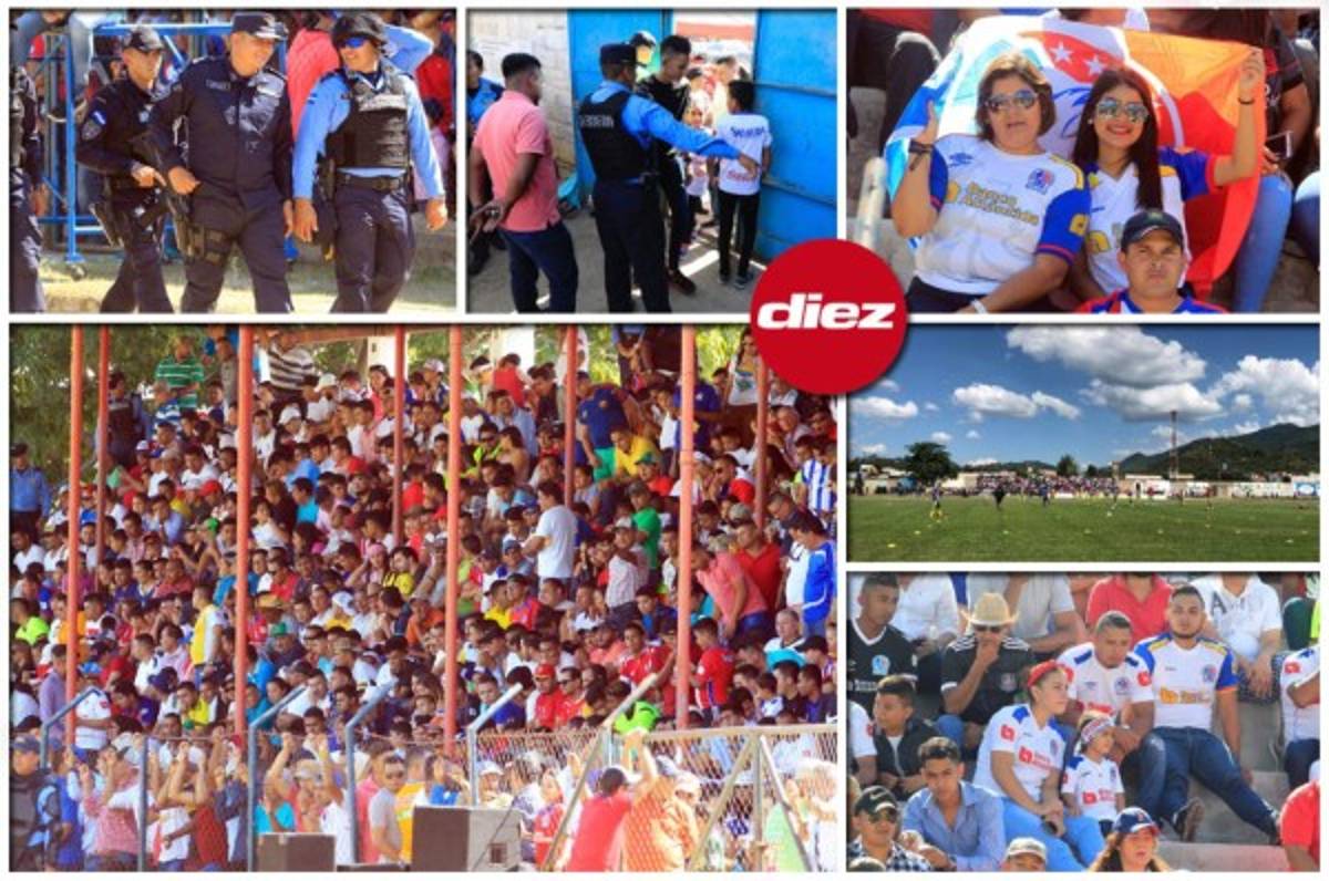 Fotos: Olimpia visita Danlí y provoca locura y llenazo en el Estadio Marcelo Tinoco