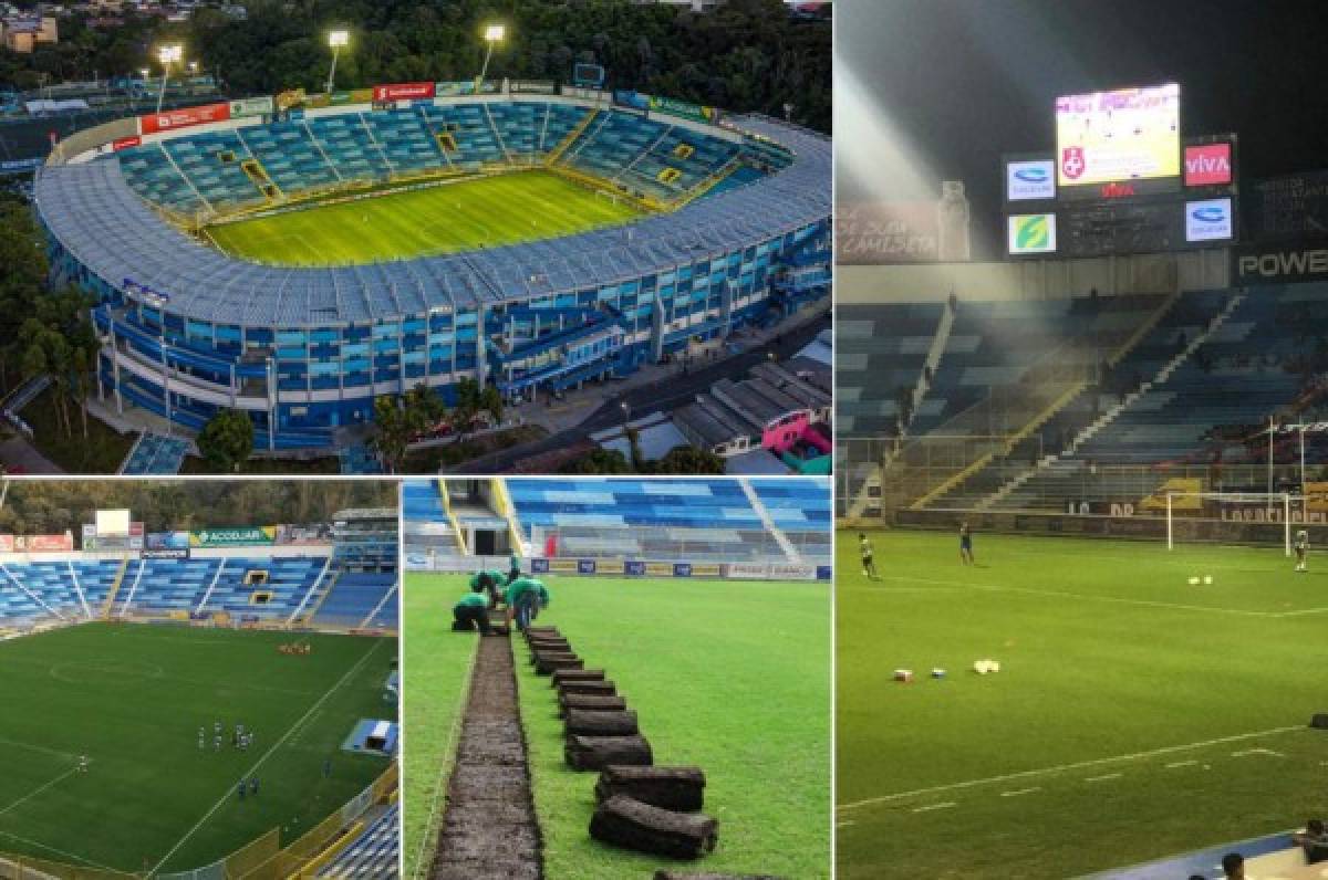 ¿Mejor que el Olímpico? Así quedó el estadio Cuscatlán con su pequeña remodelación