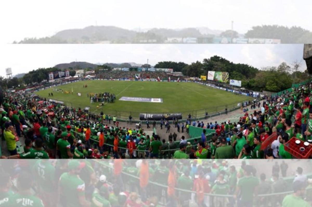 El espectacular llenazo en el estadio Yankel Rosenthal para la final Marathón-Motagua
