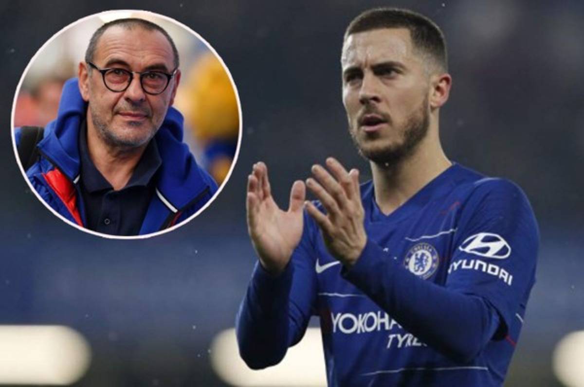 Sarri sobre Hazard: ''No sé si continuará, solo voy a respetar su decisión''