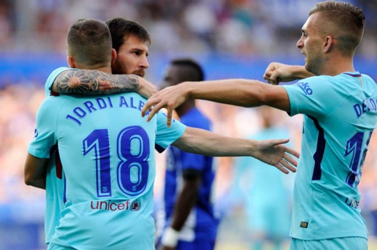 Barcelona triunfa ante el Alavés de la mano de Messi
