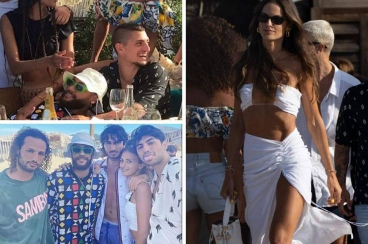 La polémica fiesta de Neymar con modelos en las playas de Francia y en plena pandemia