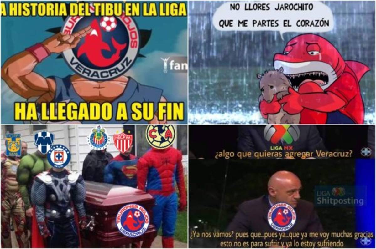Liga MX: Veracruz es desafiliado y los divertidos memes no perdonan al Tiburón