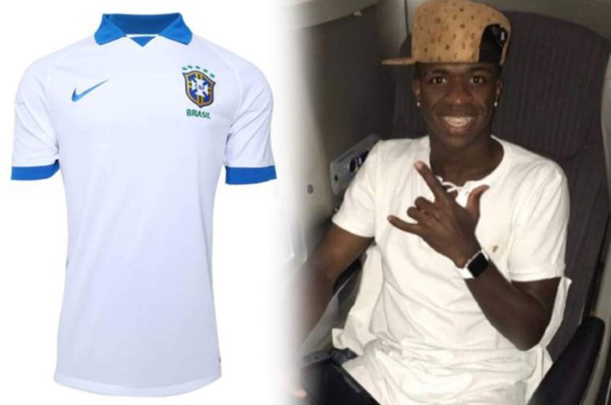 Vinícius viaja a Brasil para presentar la nueva y polémica piel de la Selección