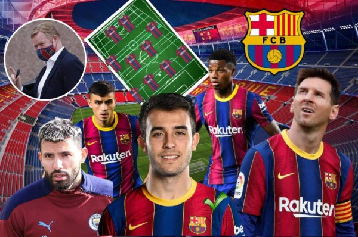 Ya concretó dos fichajes y se sumarían tres más: El temible 11 que formaría el Barcelona para la temporada 2021/22