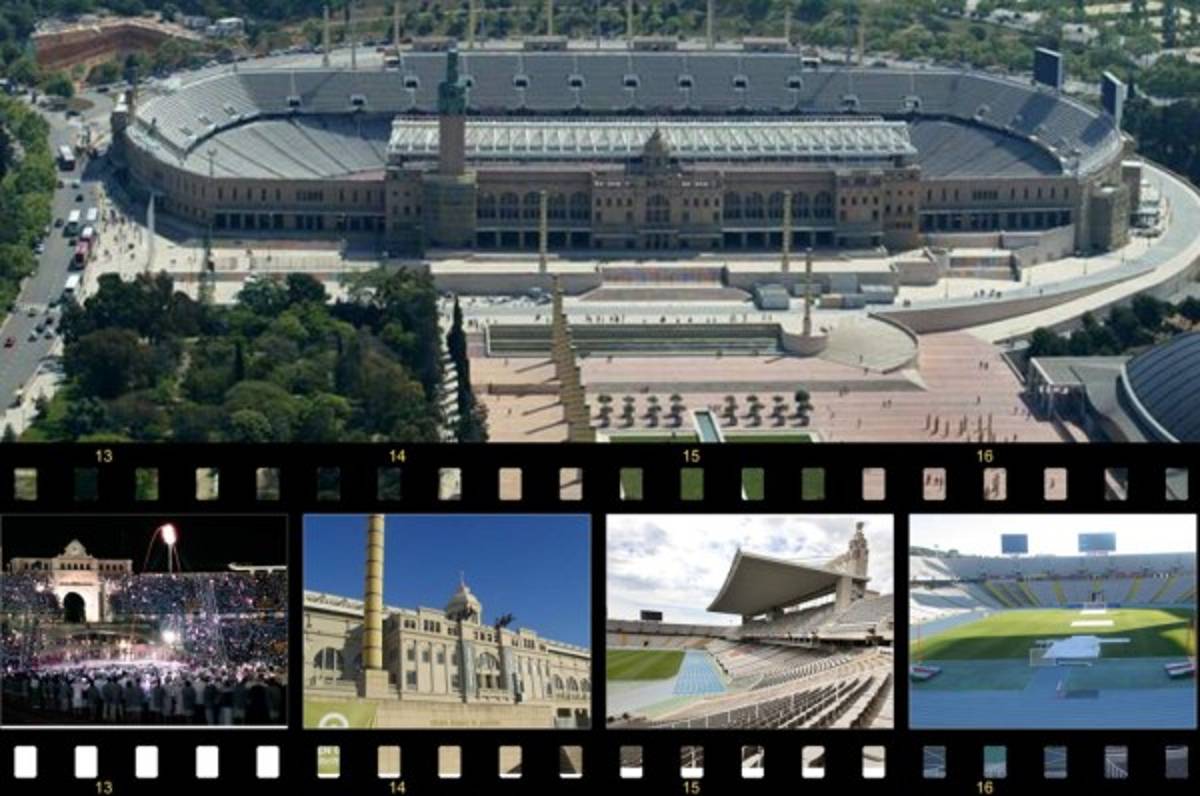 Así es el estadio Olímpico de Montjuic de Barcelona, lugar donde jugará la selección de Honduras