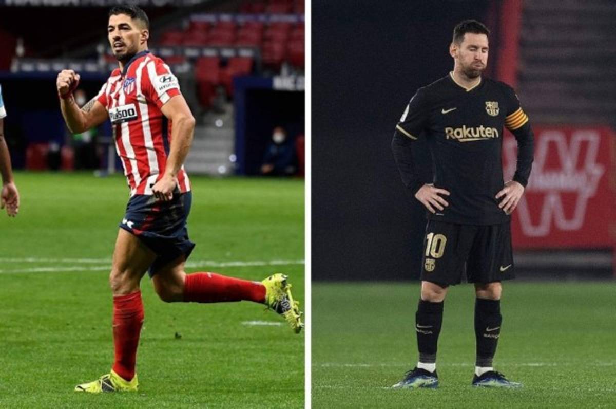 Luis Suárez está imparable: Doblete con el Atlético y se aleja de Messi en la tabla de goleadores