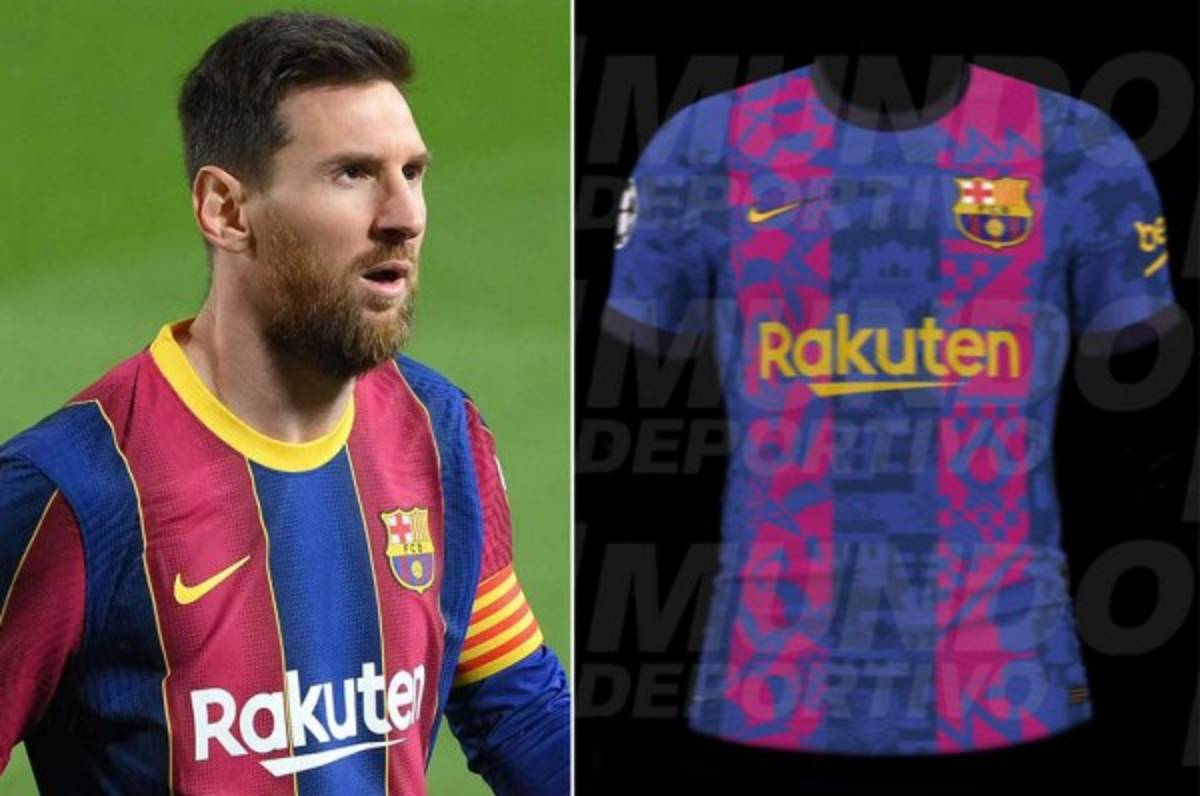 Así será la sorprendente camiseta que lucirá el Barcelona para la próxima Champions League