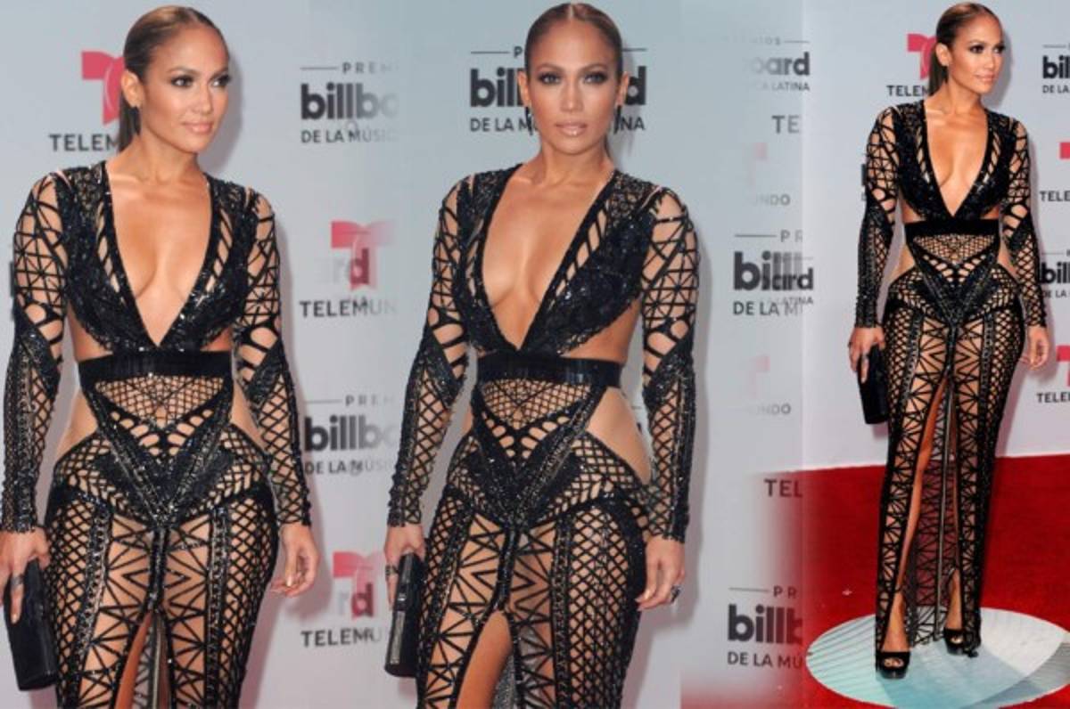 La ardiente Jennifer López, novia de Alex Rodríguez, deslumbra en los premios Billboard