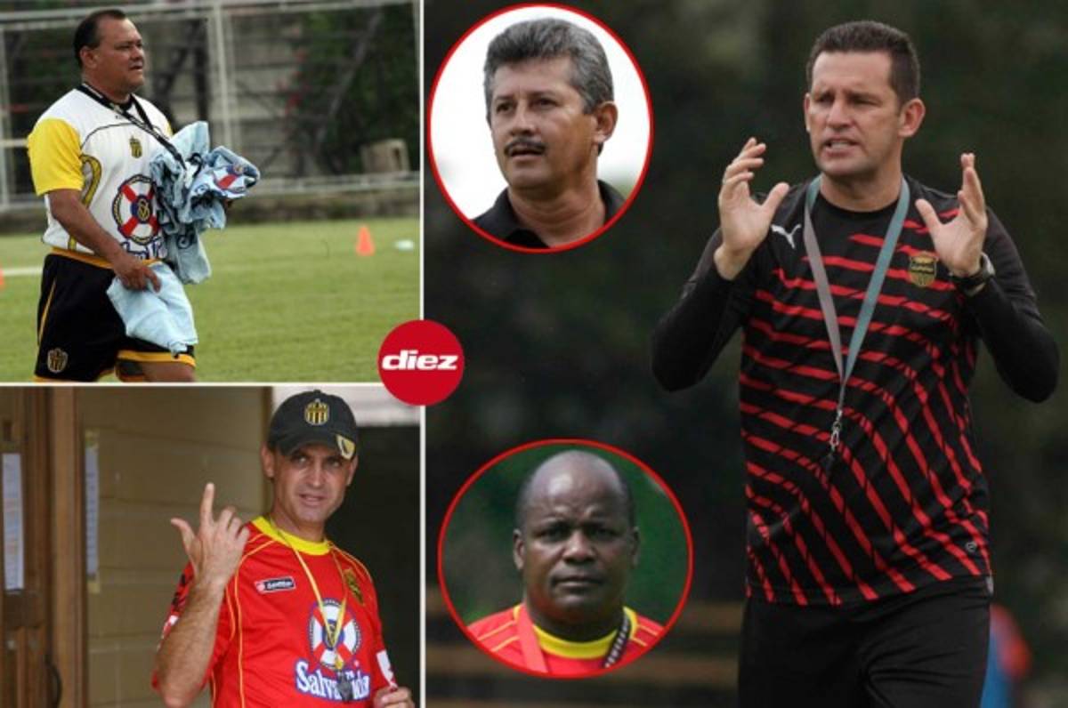 Los últimos entrenadores que fracasaron al mando del Real España