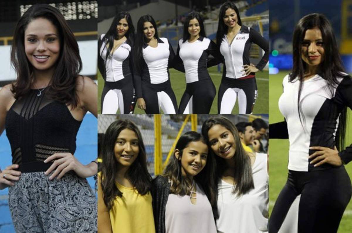 ¡HERMOSAS! Una Reina de Belleza entre las chicas lindas que asistieron a los estadios